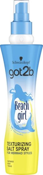 Got2b, Beach Girl, spray do włosów z solą, 200 ml