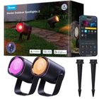 Govee, Outdoor Spotlights, oświetlenie LED, zewnętrze, 750 lm, 2.4GHz, Wi-Fi + Bluetooth, H7093