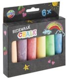 Grafix, kreda chodnikowa, 6 kolorów