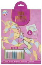 Grafix, malowanie piaskiem po numerach, A4, Jednorożec