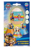 Grafix, Psi Patrol, owijki na jajka, 12 szt + podstawki, 4 szt.
