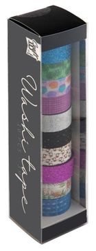 Grafix, Washi, zestaw taśm dekoracyjnych, 1.5-3m