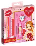 Grafix, zestaw akcesoriów szkolnych, zestaw piśmienniczy, besties