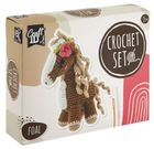 Grafix, zestaw do nauki szydełkowania, źrebak