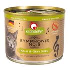 GranataPet, Symphonie No.6, cielęcina i drób, mokra karma dla kota, 200g