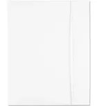 Grand, Cosmo, teczka z gumką A4, biała, 1 szt.