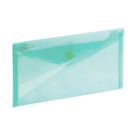 Grand, koperta PP na zatrzask, zielona, 225-124 mm, 1 szt.