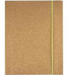 Grand, Kraftliner, teczka z gumką A4, natural, 1 szt.