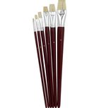 Grand, pędzle płaskie, nr 1, 3, 5, 7, 9, 11, 6 szt.