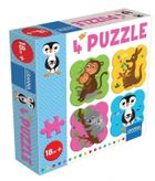 Granna, puzzle z pingwinem, 4-4 elementy