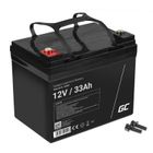 Green Cell, akumulator żelowy, AGM21, 12V, 33Ah