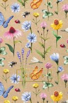 Green Mink, Kwiaty Polne, kropki, notes, 1 szt.