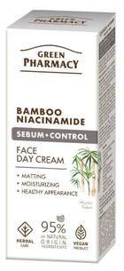 Green Pharmacy, bambus + niacynamid krem do twarzy na dzień, 50 ml