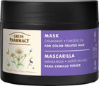 Green Pharmacy, maska do włosów farbowanych rumianek i olej lniany, 300 ml
