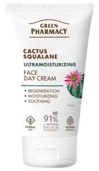 Green Pharmacy, ultranawilżający krem na dzień, kaktus + skwalan, 50 ml