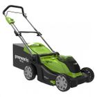 Greenworks, kosiarka z akumulatorem i ładowarką, 40V, 41 cm, G40LM41K4, 4 Ah, 2504707UB