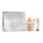 Gucci, Guilty Pour Femme, zestaw: woda perfumowana spray, 90 ml + woda perfumowana spray, 10 ml + balsam do ciała, 50 ml