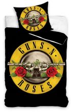 Guns N' Roses, 2-częściowy komplet pościeli, 140-200 cm