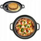 Hage, patelnia żeliwna, talerz do pizzy, 30 cm