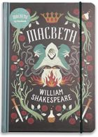 Half Moon Bay, notatnik, A5, linia, twardy z gumką, Szekspir Makbet