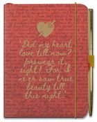 Half Moon Bay, Szekspir, notatnik A6 z długopisem, Romeo i Julia