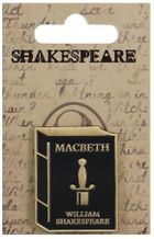 Half Moon Bay, Szekspir, przypinka metalowa, Makbet