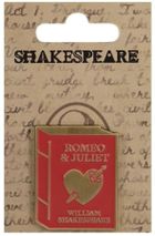 Half Moon Bay, Szekspir, przypinka metalowa, Romeo i Julia