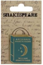 Half Moon Bay, Szekspir, przypinka metalowa, Sen nocy letniej