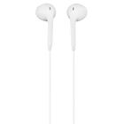 Hama, Glow II, słuchawki douszne, z mikrofonem, białe