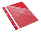 Hamelin, skoroszyt A4 z perforacją Evo, czerwony, 1 szt.