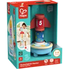 Hape, Rakieta, wieża, układanka z piłeczkami, interkatywna, 12 elementów