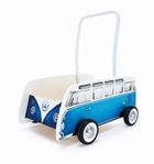 Hape, Volkswagen, T1, chodzik klasyczny, drewniany, niebieski