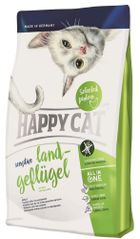 Happy Cat, Adult, Sensitive, land geflugel, sucha karma dla kota, 4 kg