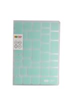 Happy Color, brulion na spirali, Trendy Mint Green, A5, 80g, w kratkę, 80 kartek, 1 szt.