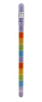 Happy Color, długopis wymazywalny, tabliczka mnożenia, 0,5 mm, niebieski, 1 szt.