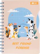 Happy Color, notes na spirali, A5, 80 kartek, Cat&Dog, 1 szt.