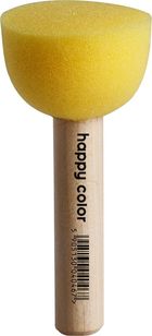 Happy Color, pędzel gąbkowy, okrągły, 40 mm