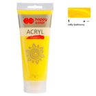 Happy Color, Studio, farba akrylowa, 200 ml, żółty kadmowy