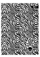 Happy Color, teczka kartonowa z gumką, Black&White, zebra, 24-31 cm, 1 szt.