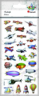 Hasta, Titanum Craft-fun Series, naklejki wypukłe, pojazdy latające
