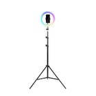 Havit, tripod z pierścieniem świetlnym RGB, ST7026, czarny