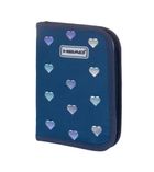 Head, piórnik rozkładane, dwuklapkowy, Holo Effect, Splash Hearts