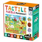 Headu, Montessori, puzzle sensoryczne, 21 elementów