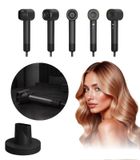 Hedo, suszarka do włosów 5w1, czarna