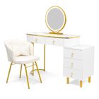 Hedo, Verdiro, toaletka kosmetyczna z lustrem LED, biała