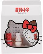 Hello Kitty, zestaw do stylizacji paznokci, 2 lakiery, naklejki
