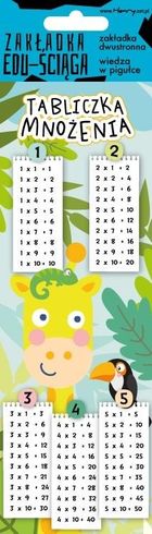 Henry, Edu-Ściąga, zakładka do książki, Tabliczka mnożenia, żyrafa