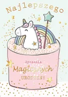 Henry, karnet A5, Urodziny - Jednorożec