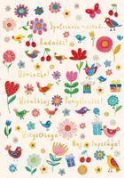 Henry, karnet A5, Urodziny - Łąka