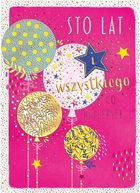 Henry, karnet B6, Urodziny, Balony na różu